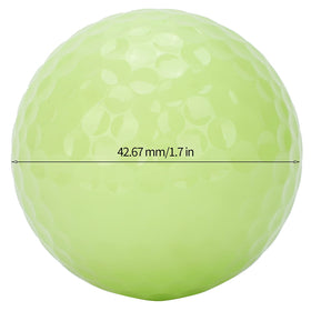 POENVFPO glow golf ball surface close-up highlighting premium feel