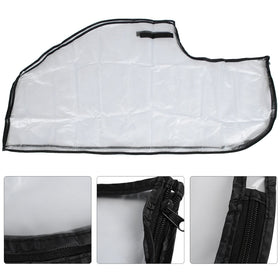 POENVFPO golf bag protector safeguards gear against harsh weather.