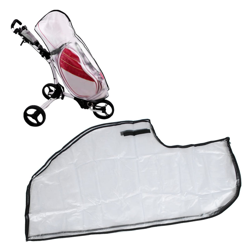 POENVFPO golf bag rain cover keeps gear dry in wet conditions.