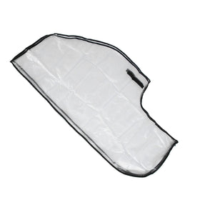 POENVFPO portable PVC golf cover is lightweight for travel.