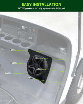 POKIAUTO dual pods optimize sound direction toward both rider areas