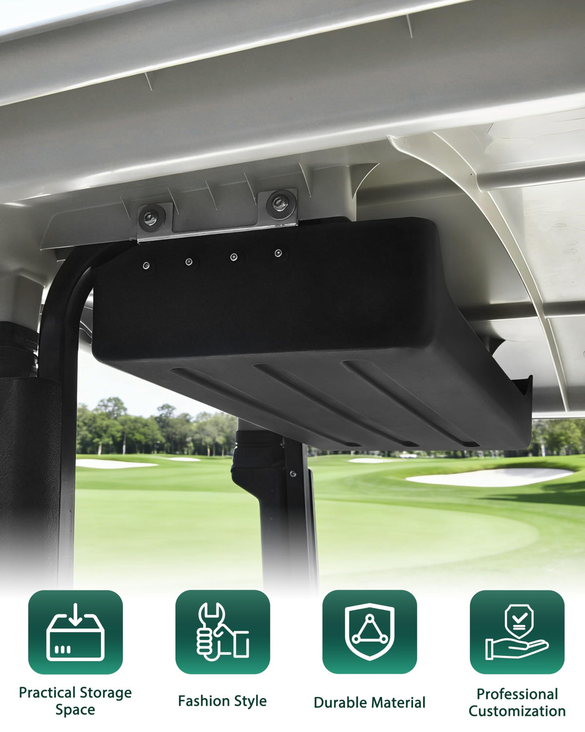 POKIAUTO ABS material closeup highlighting UV resistance and durable surface