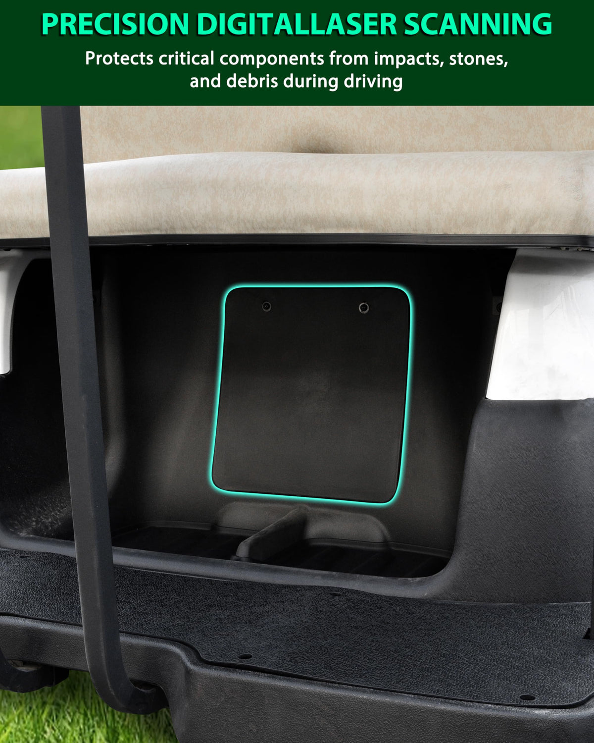 POKIAUTO access panel uses durable PP material for weather-resistant outdoor use