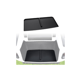 POKIAUTO EZGO TXT bag well mat front view shows all-weather protection.