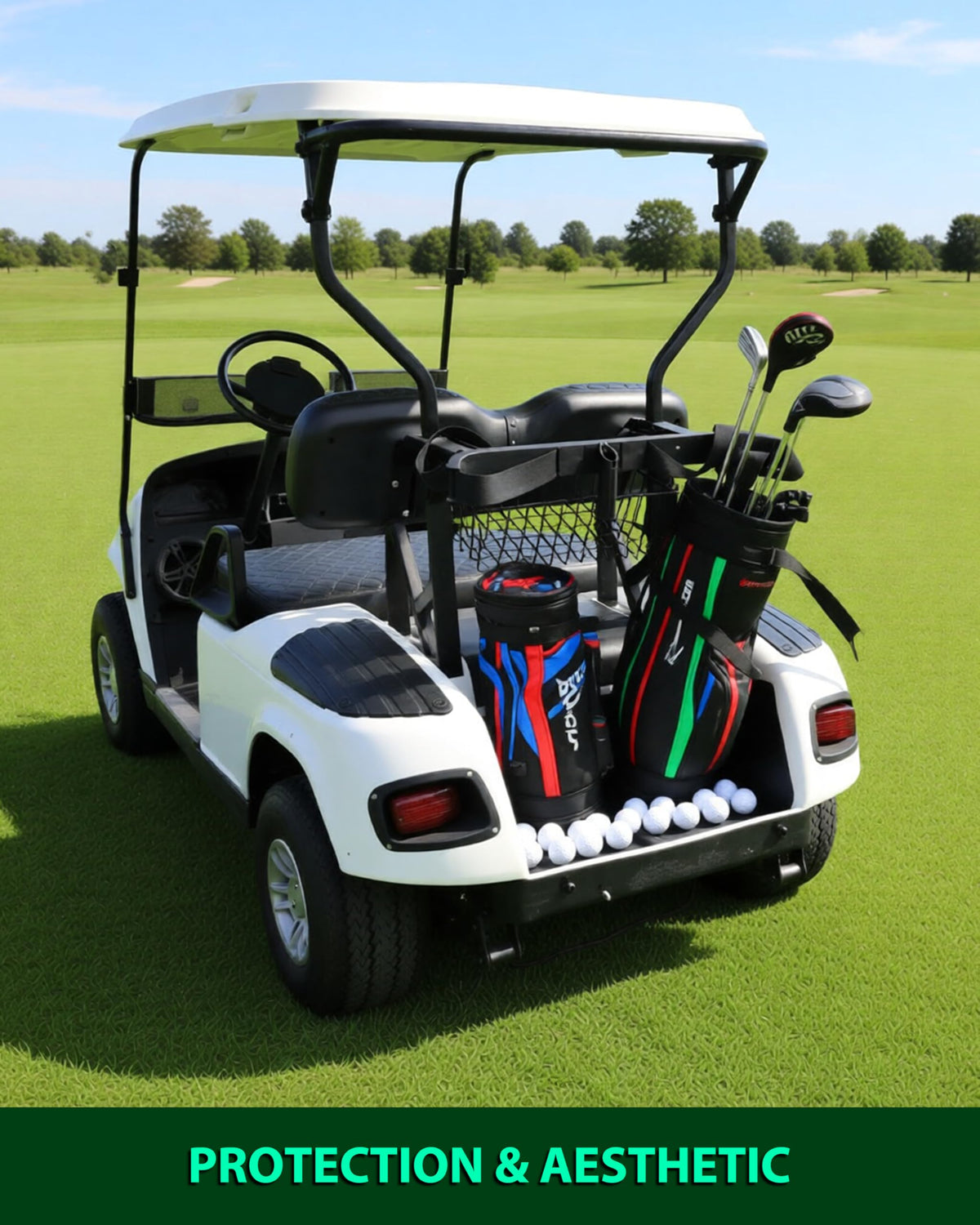 POKIAUTO EZGO TXT bag well mat reinforced edge detail for durability.