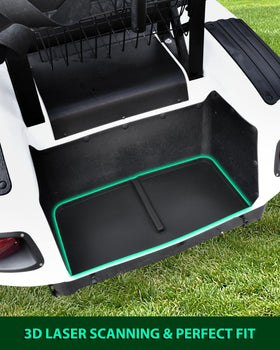 POKIAUTO EZGO TXT bag well mat easy-clean surface for quick maintenance.
