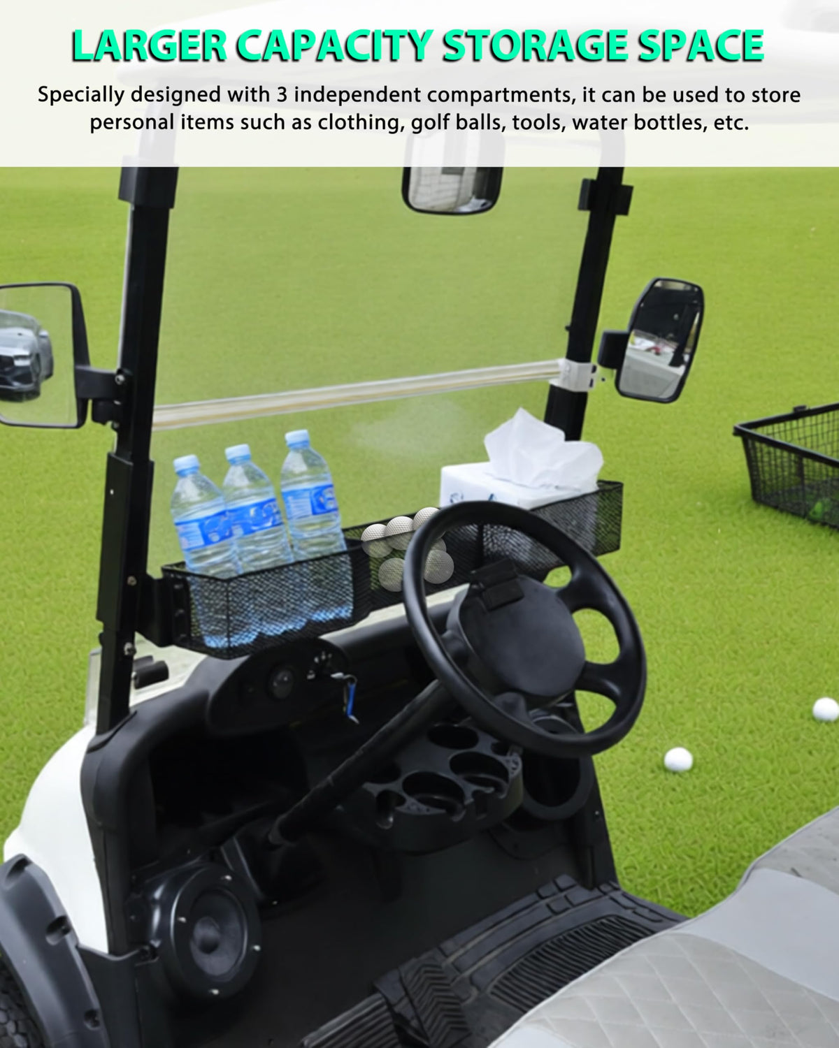 POKIAUTO durable metal frame with black finish resists scratches and weather.
