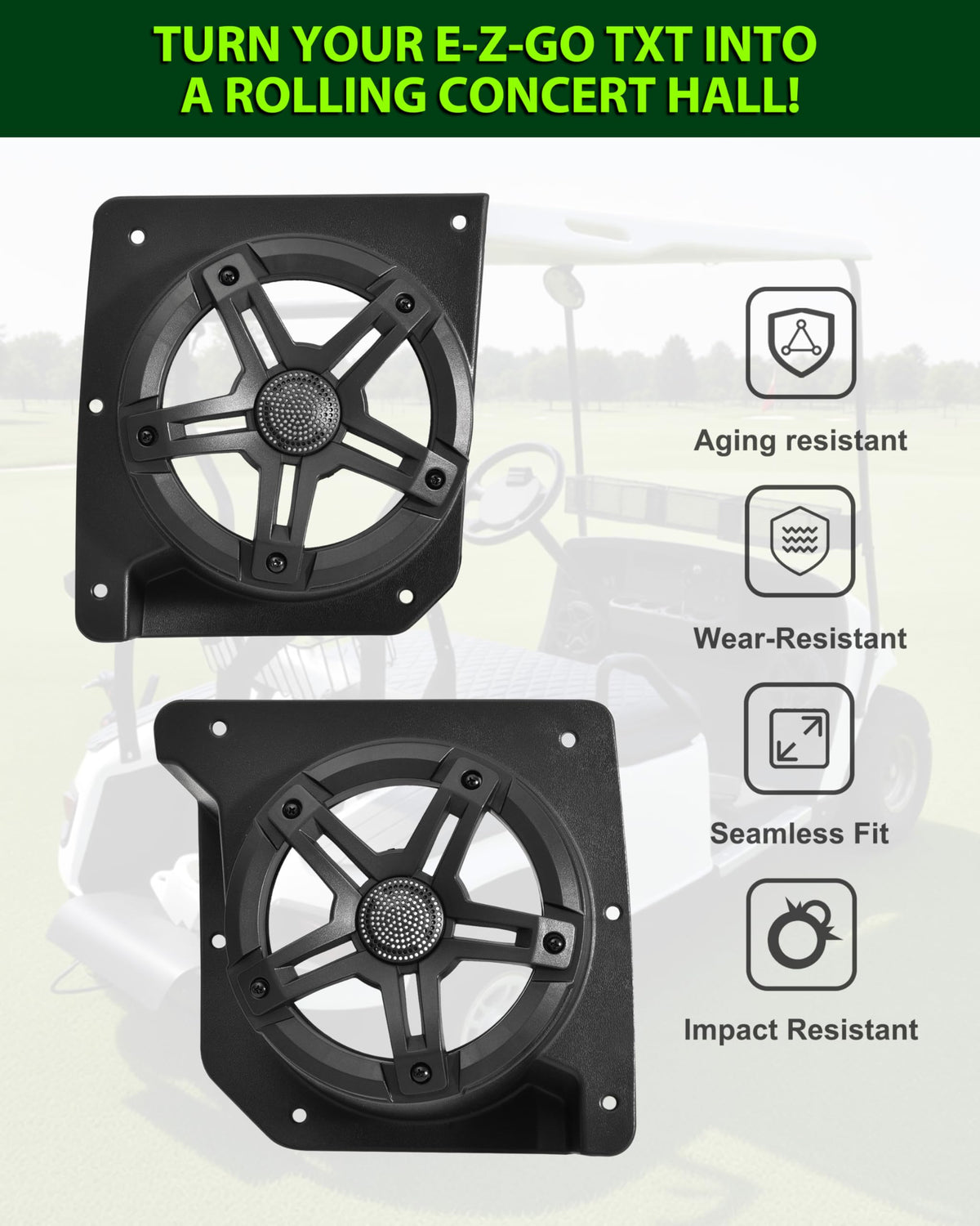 POKIAUTO durable PP plastic construction resists wear and water ingress