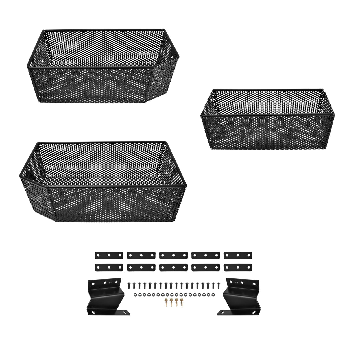 POKIAUTO durable weather-resistant storage basket supports all-season use.