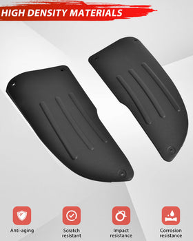 POKIAUTO EZ-GO RXV rear scuff guard kit with hardware for easy installation.