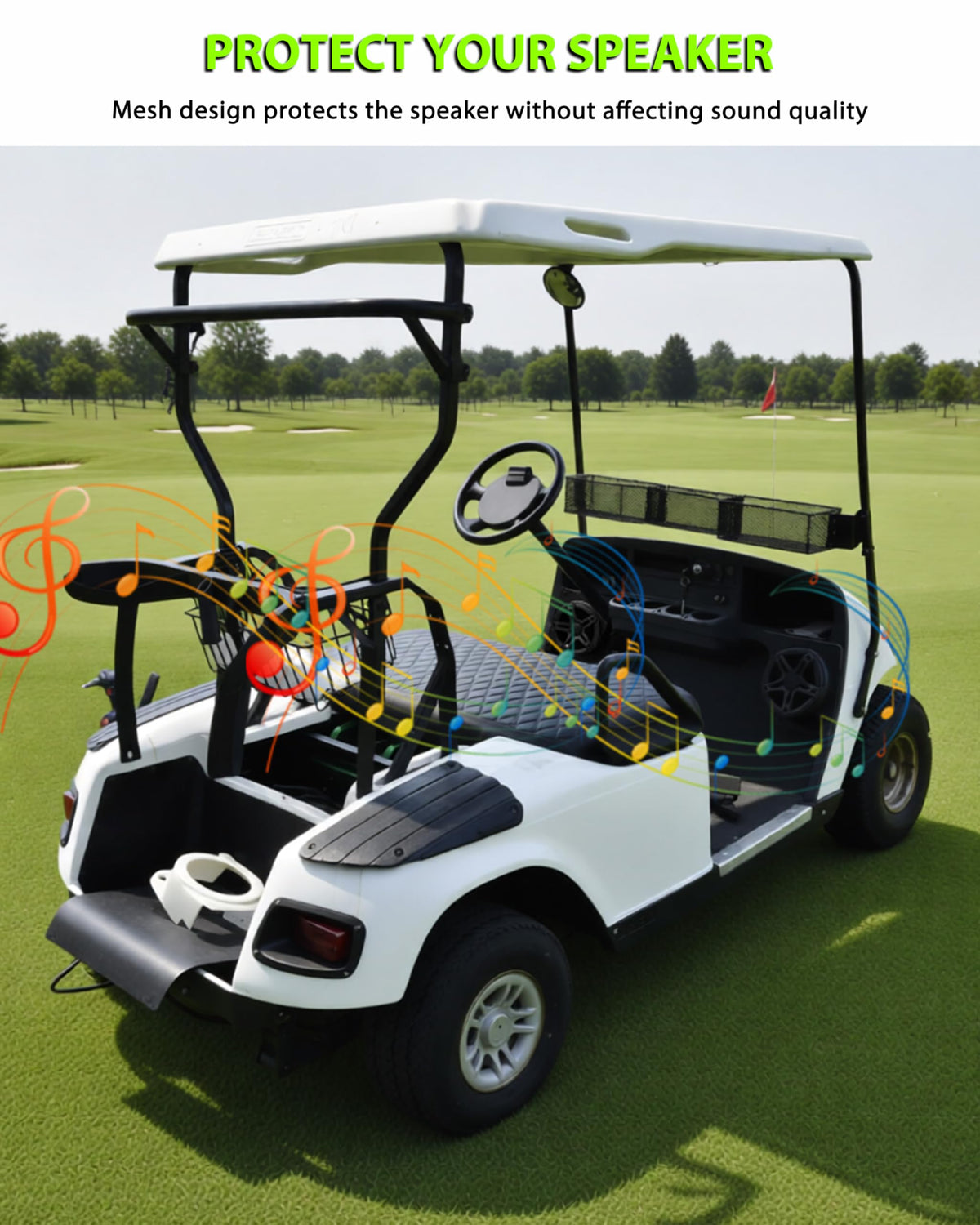 POKIAUTO EZGO TXT speaker pod mounting side angle for precise fit