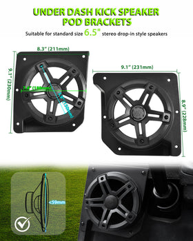 POKIAUTO under-dash pod integrates with EZGO TXT dashboard for space-saving fit