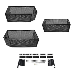 POKIAUTO front storage basket enhances daily golf-cart organization.