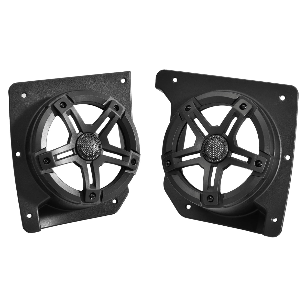 POKIAUTO 6.5-inch speaker pod installed under dash on EZGO TXT