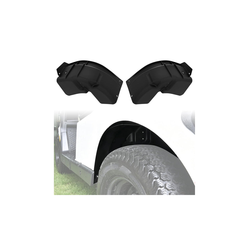 POKIAUTO rear splash guard for EZGO RXV Valor 2025 protects wheels from mud