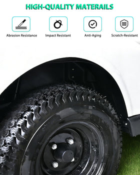 POKIAUTO UV-resistant rear guard handles sun and weather exposure