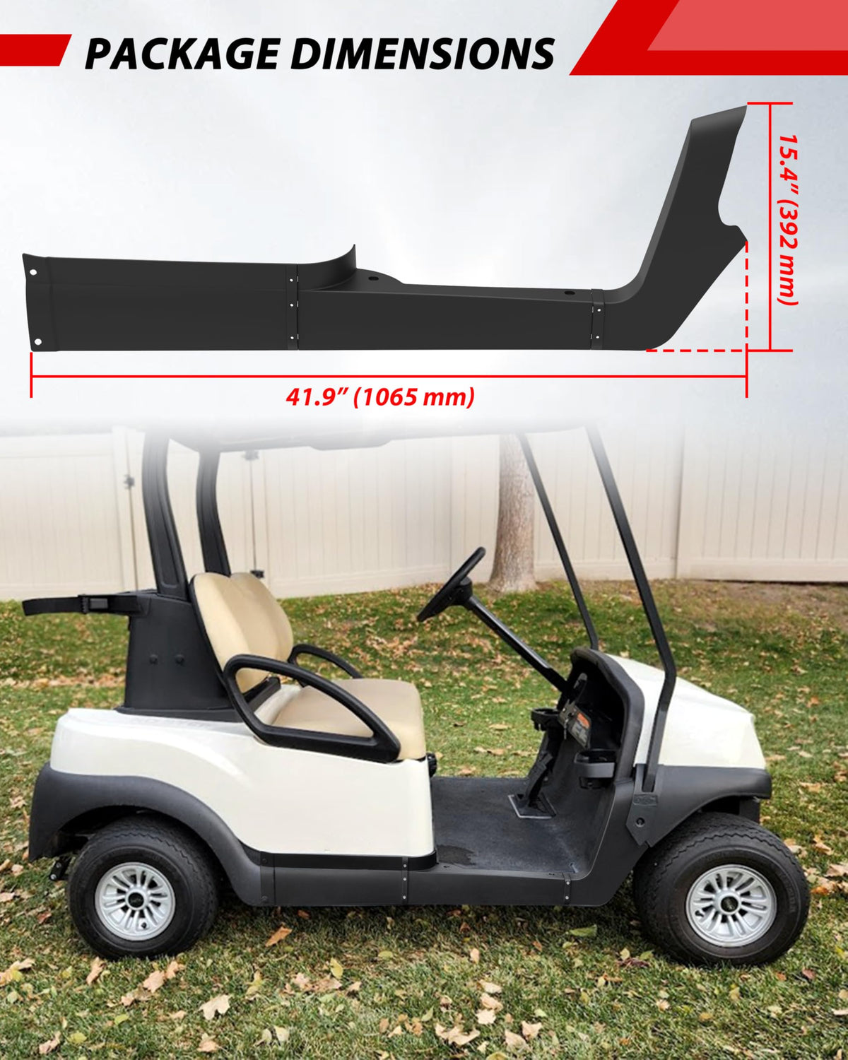 POKIAUTO rocker protector panel enhances interior look