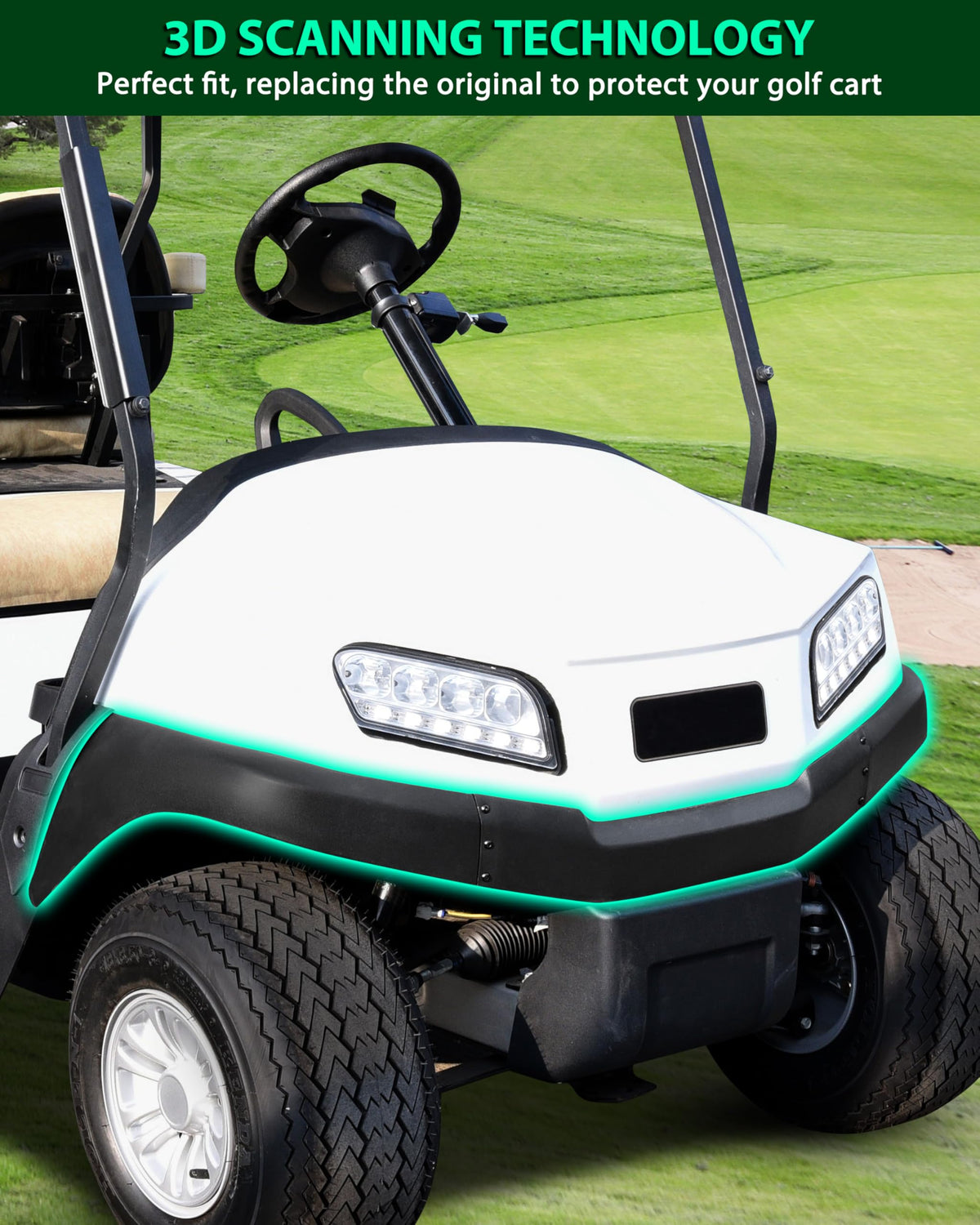 POKIAUTO scuff kick plate adds durable protection for Tempo's front end.