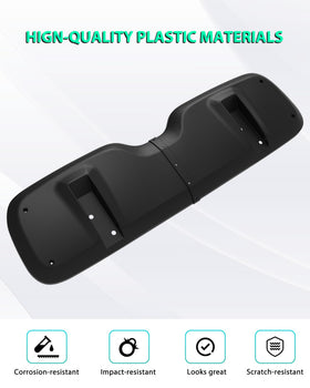 POKIAUTO seat back cap delivers full coverage for backrest protection.