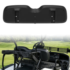 POKIAUTO EZGO TXT black seat back cap protects rear backrest from scratches.
