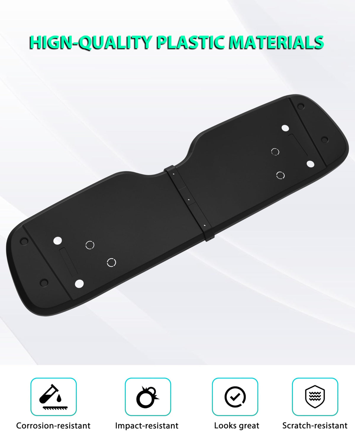 POKIAUTO mounting hardware included enables quick drill-free installation