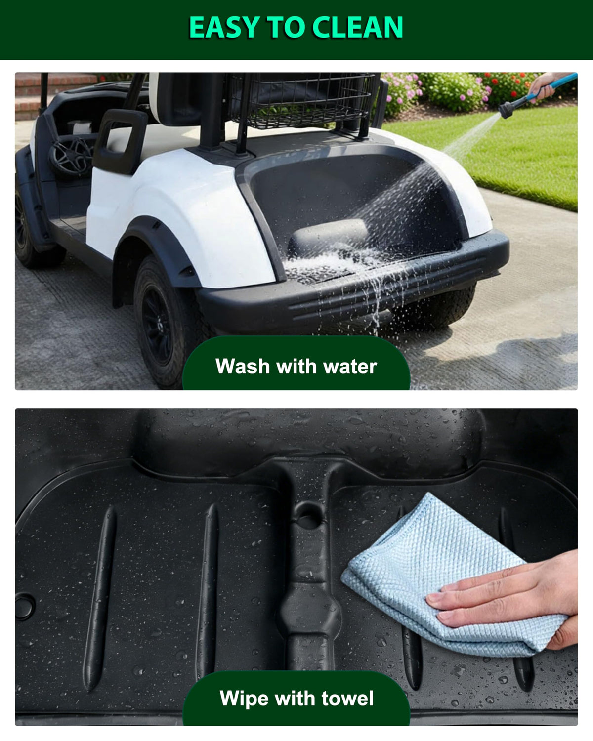 POKIAUTO textured surface provides grip to prevent items from sliding