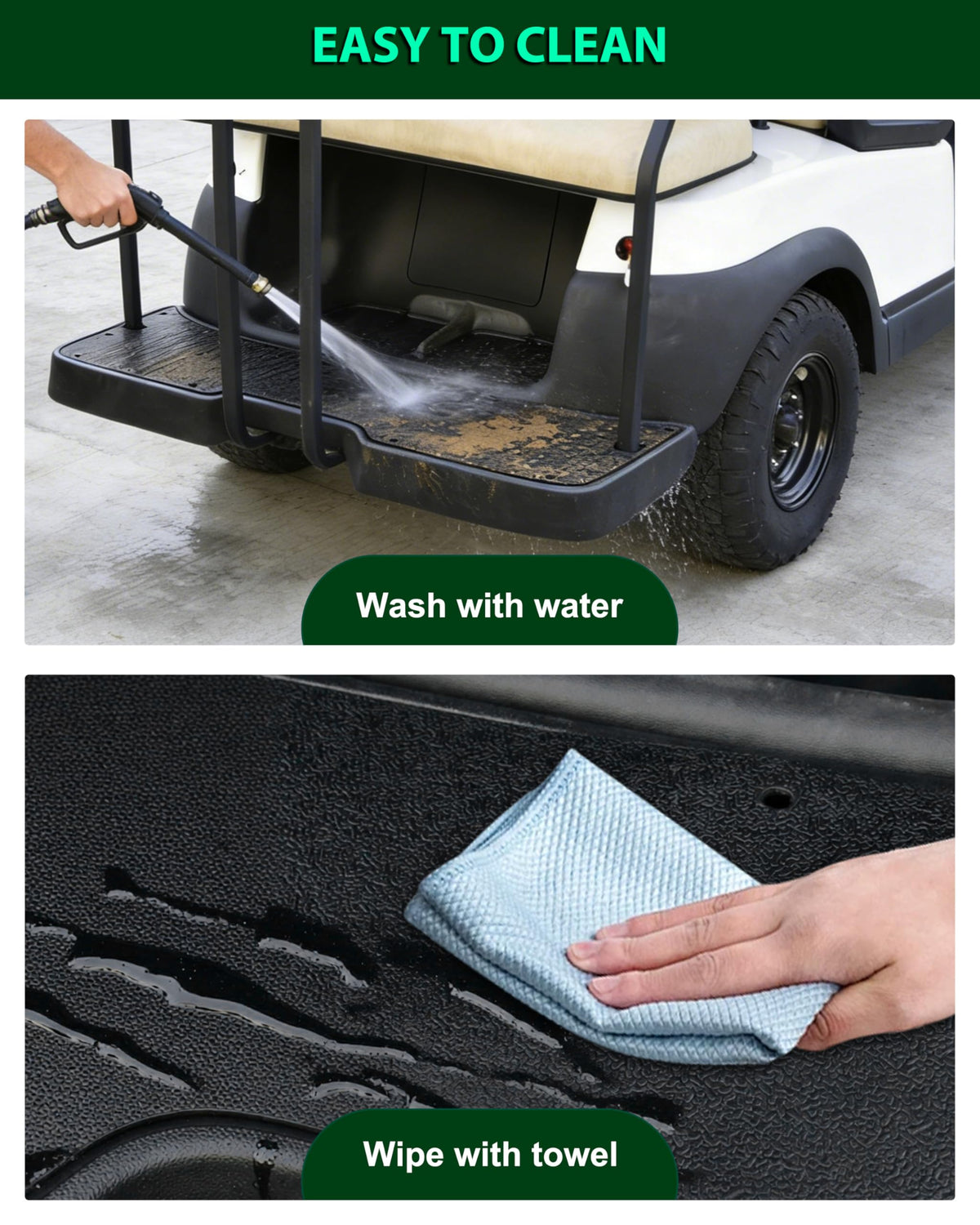 POKIAUTO TPE simple cleaning rinse or wipe to refresh.