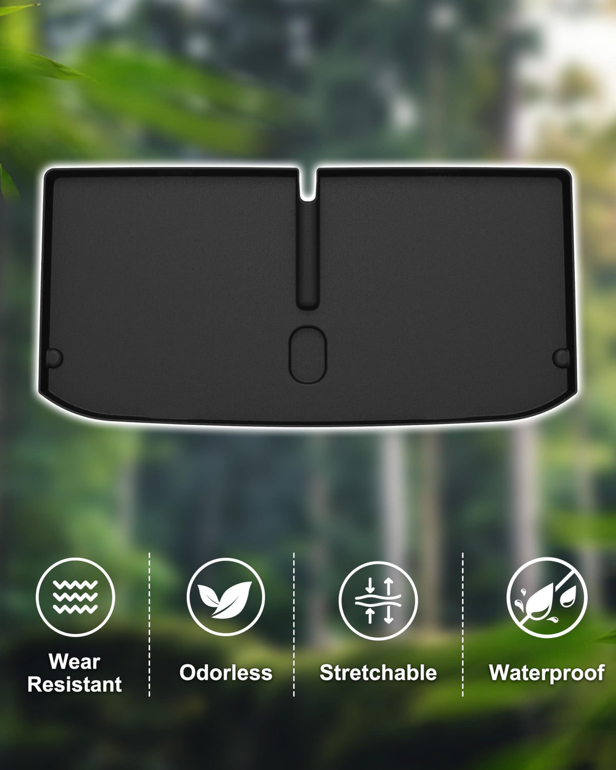 POKIAUTO durable, heat and cold resistant mat designed for all-weather use.