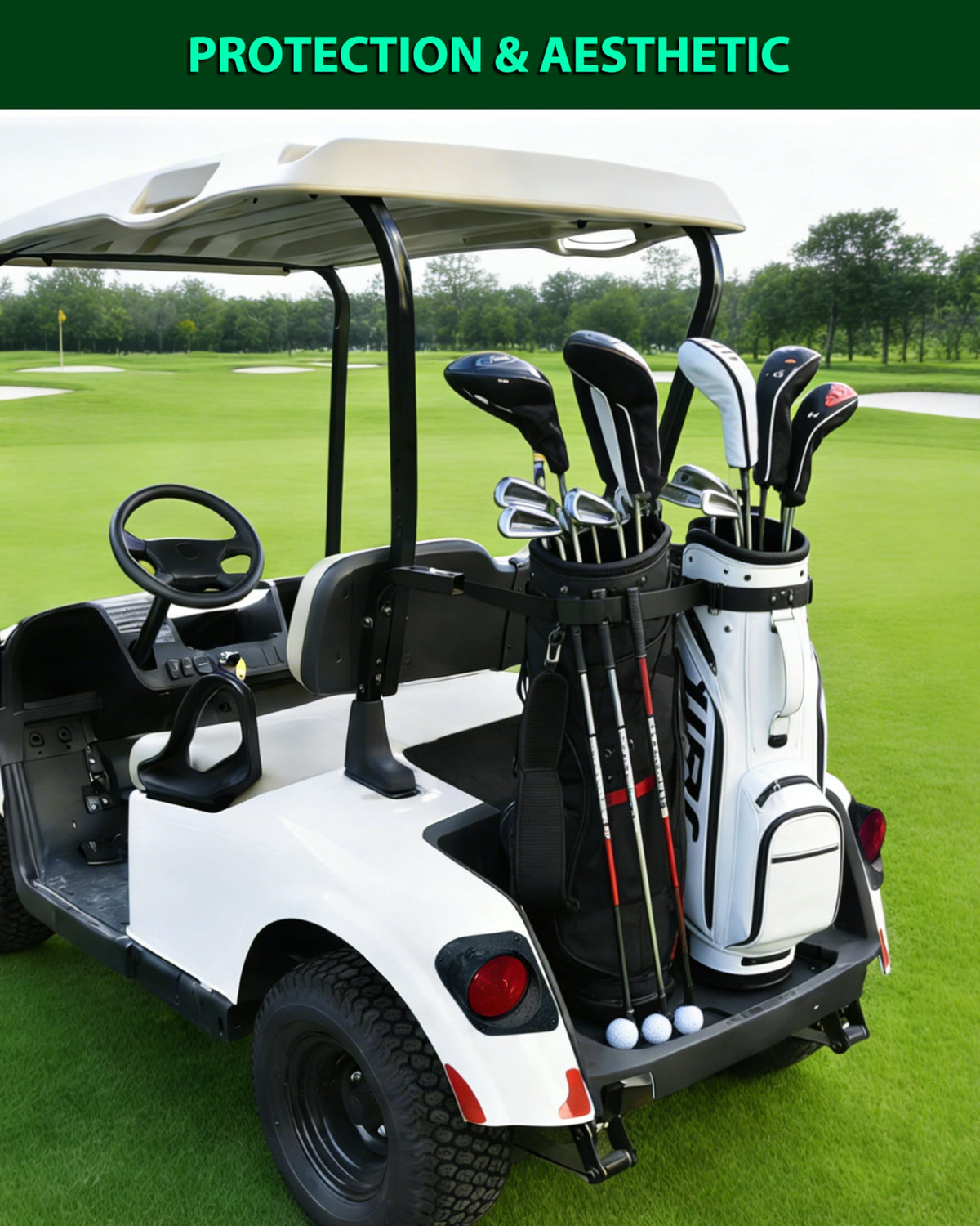 POKIAUTO TPE material—non-toxic, odorless, recyclable for safe cart use.