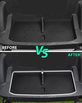 POKIAUTO rear cargo liner for EZGO RXV Valor 2025 with reinforced edges.