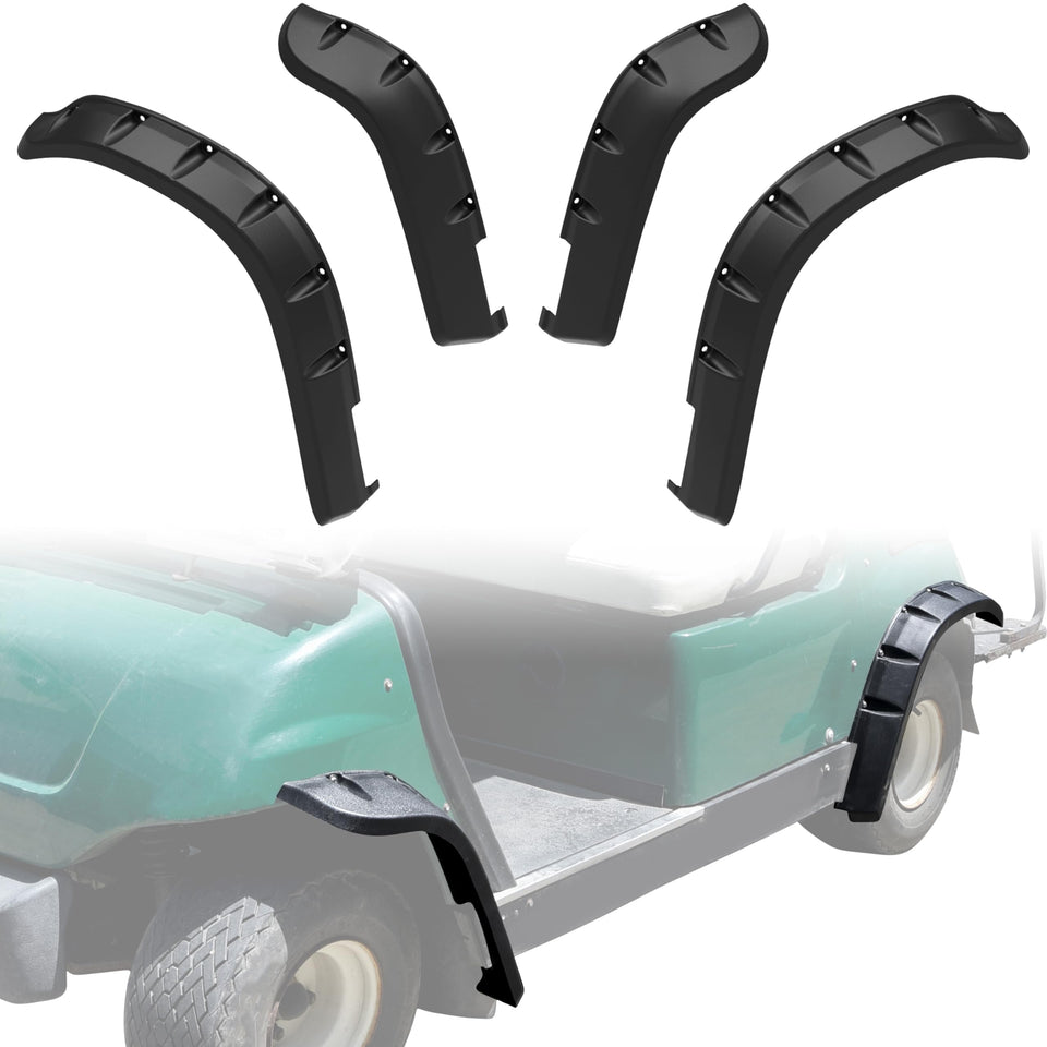 POKIAUTO Yamaha G14–G22 fender flare front view adds front-end protection from debris