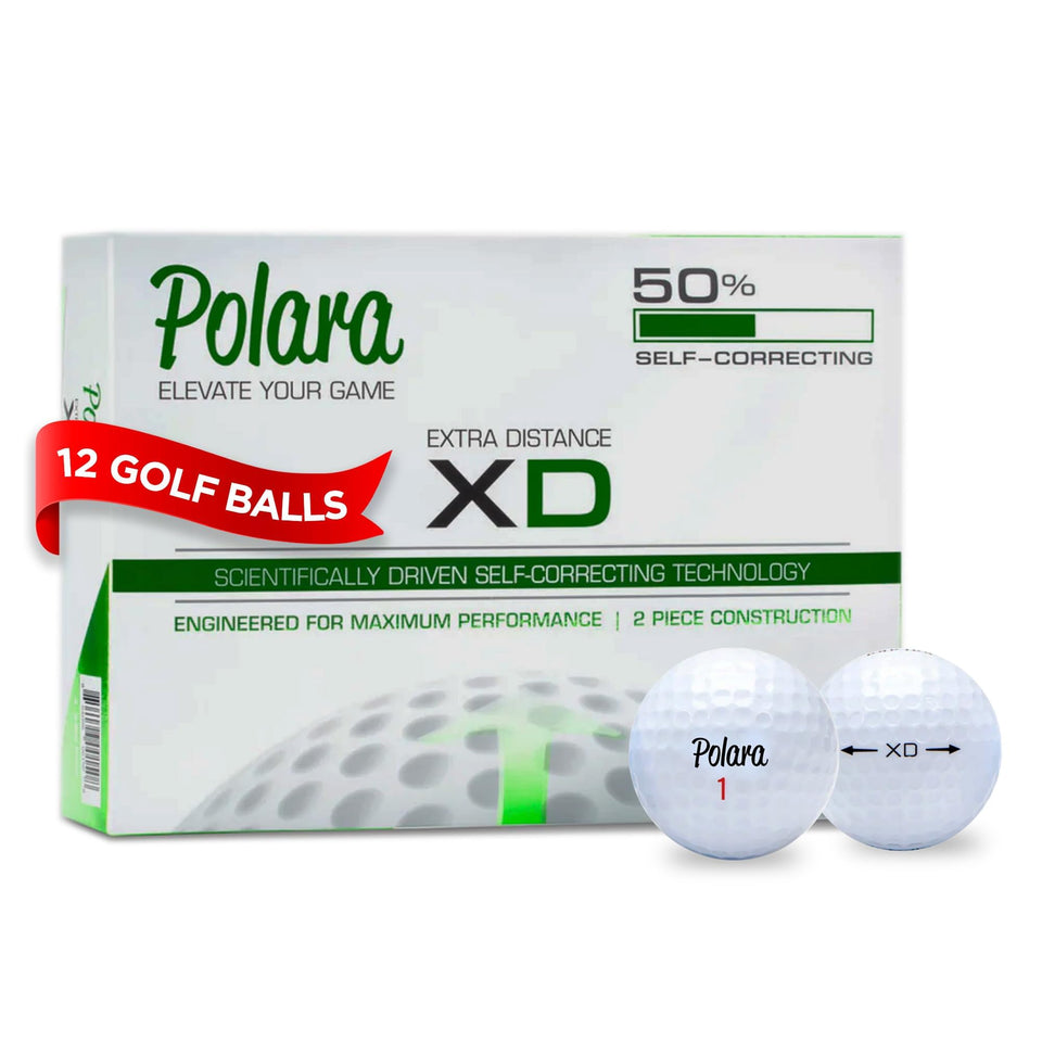 Polara Self-Correcting Golf Balls pack cover, ideal for practice sessions