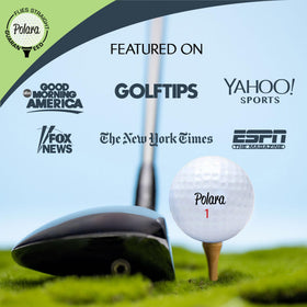 Polara Self-Correcting Golf Balls used in training sessions for precision practice