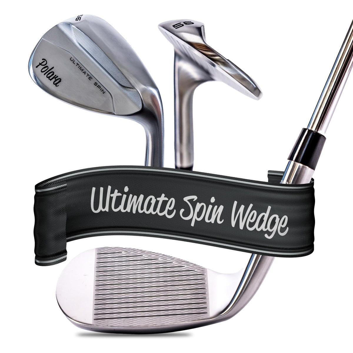 Polara Ultimate Spin Wedge pitching-shot control that stops quickly on greens.