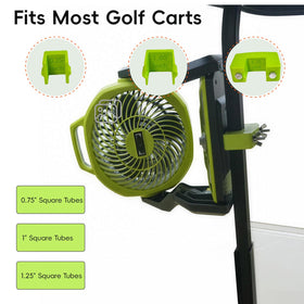PoolTechX tool-free install saves seconds during cart setup.