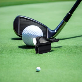 POPETPOP black-finish golf clip adds a sleek look to the bag