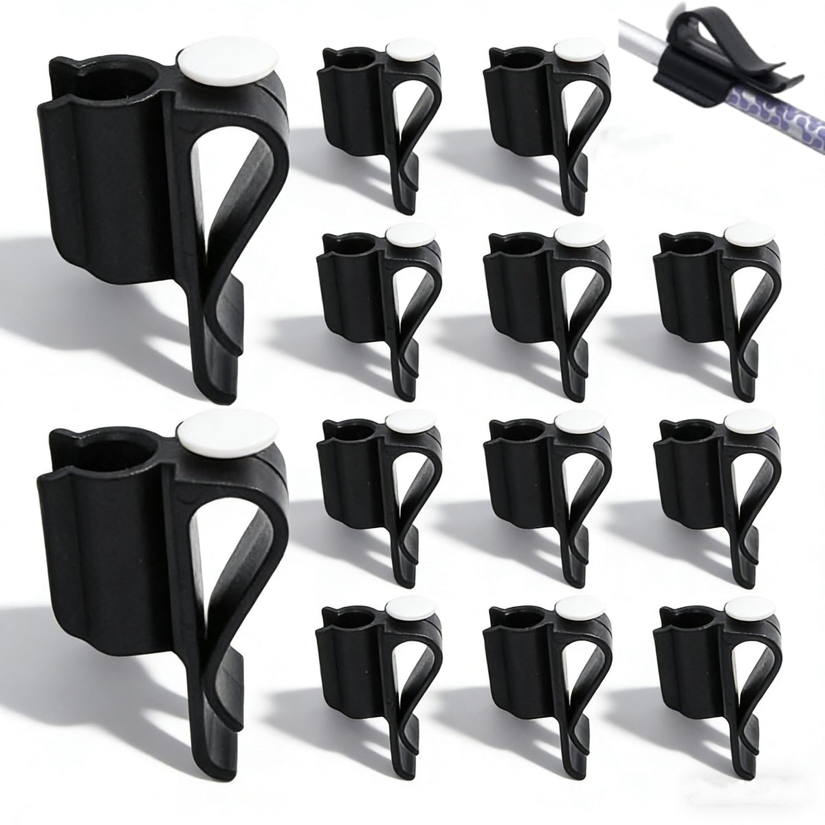 POPETPOP golf club bag clip secures the putter for quick access on the bag