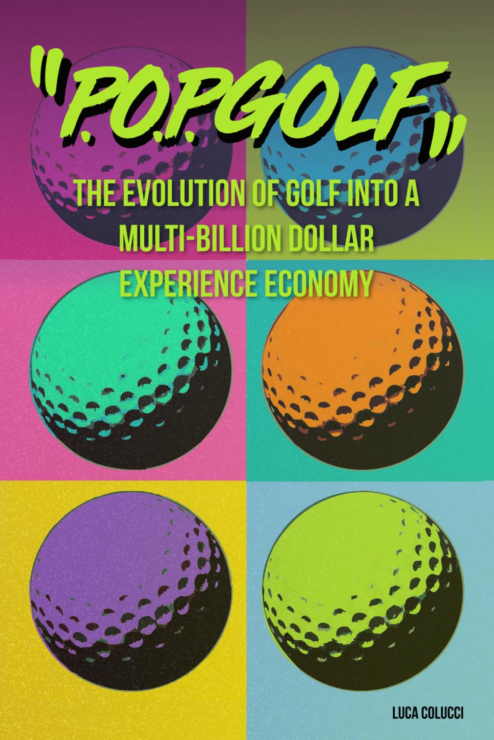 P.O.P.GOLF immersive experience scene highlighting elevated social play and premium golf moments.