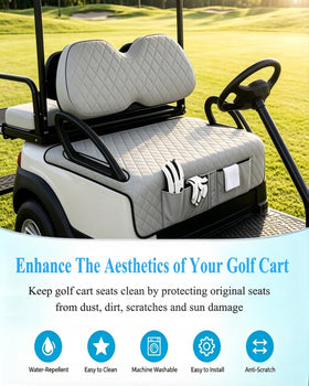 POPUBBY easy-install design simplifies setup on most two-seat carts