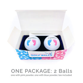 Port City Creations hand-packed golf balls ensure consistent powder for dramatic reveals.