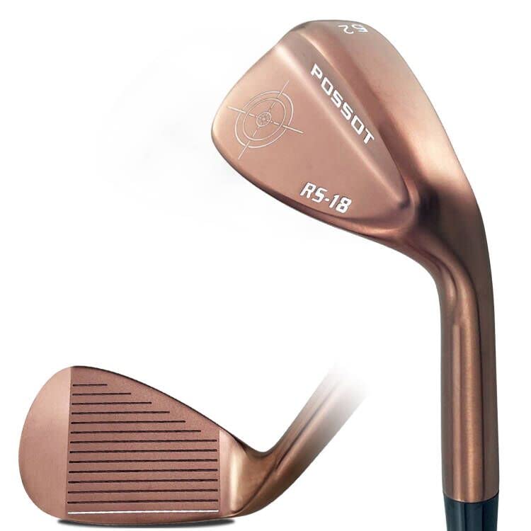 POSSOT 3-piece wedge set in gold for versatile short game control