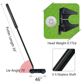 POSSOT alignment line on the face for precise aiming