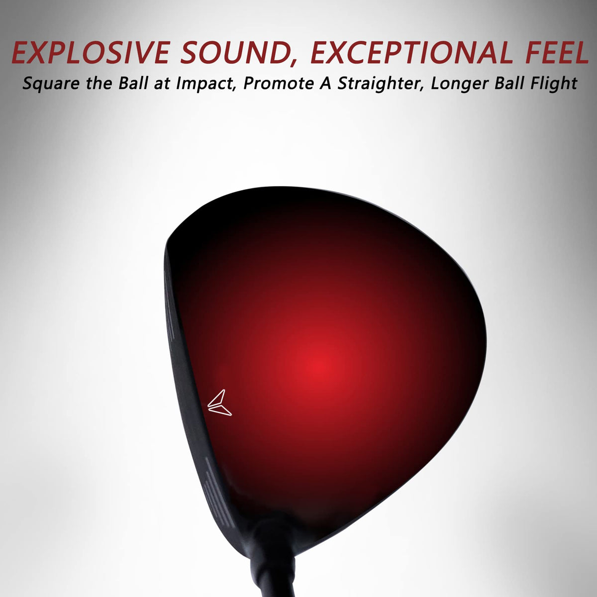 POSSOT Golf Driver head detail – titanium speed frame enhances launch potential.