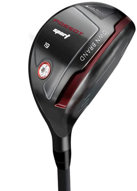 POSSOT golf hybrid 40inch black graphite shaft improves tee-to-fairway consistency.