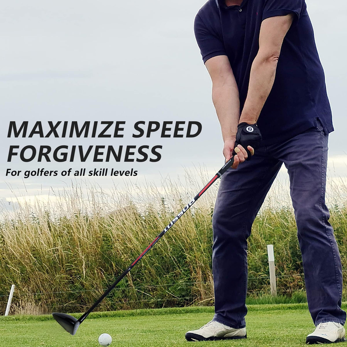 POSSOT golf hybrid serves players of all skill levels with versatile setup.