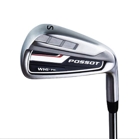 POSSOT golf irons set 5-9 with wedges improves consistency for straighter shots.