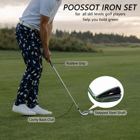 POSSOT sand wedge close-up demonstrates bunker play versatility.