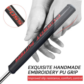 POSSOT CNC milled face delivers consistent feel across greens