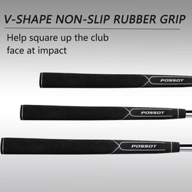POSSOT golf putter distance control enables predictable speed on the greens.