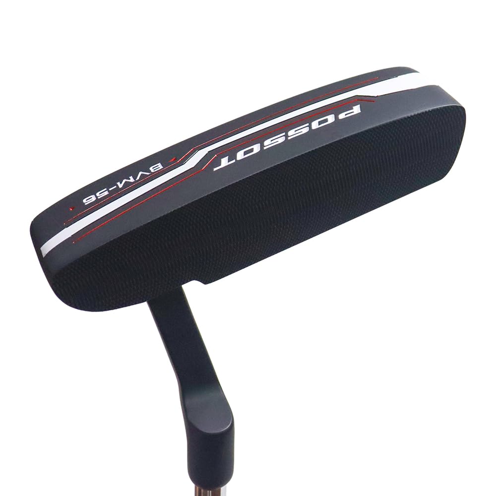 POSSOT golf putter easy alignment helps beginners line up straight putts with confidence.